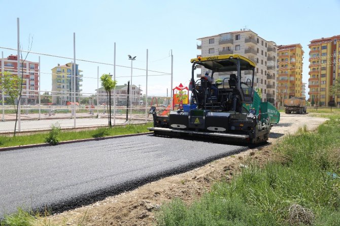 Ereğli Belediyesi asfalt çalışmalarını sürdürüyor