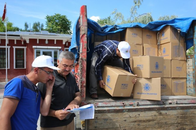 Selçuklu Belediyesi 2 bin 503 aileyi sevindirdi