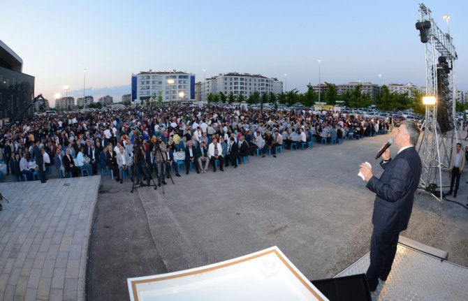 Başkan Akyürek: "Bütün yatırımlarda çalışanların alın teri var”