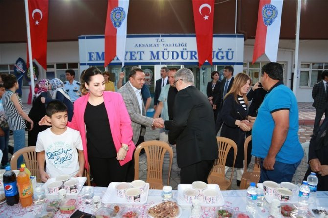 Emniyet mensupları iftarda buluştu