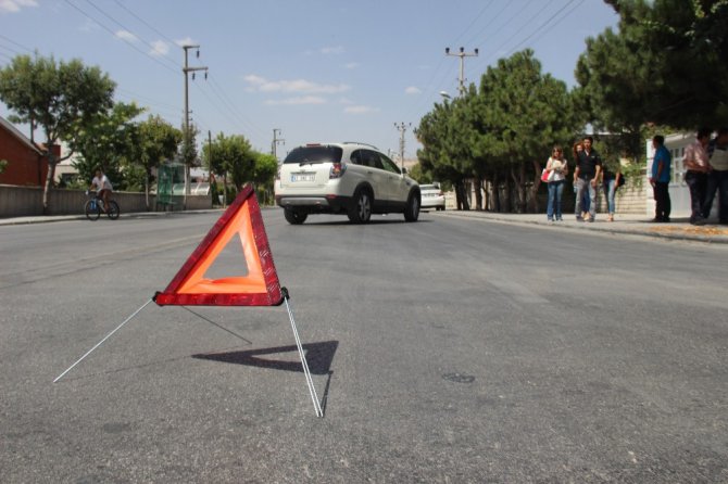 Yaşlı adamın hayatını kaybettiği kaza güvenlik kamerasında