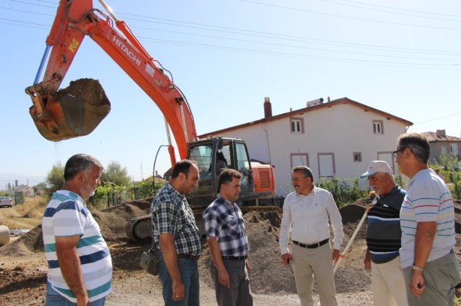 Seydişehir’de kanalizasyon yenileme çalışması