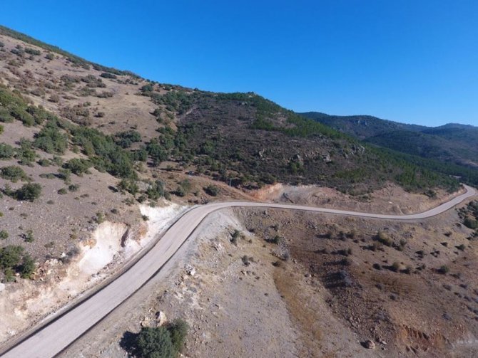 Beyşehir’in Damla yaylası yolu asfaltlandı