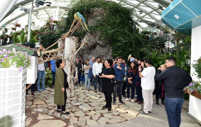 Selçuklu’da üniversite öğrencileri Konya’yı tanıyor