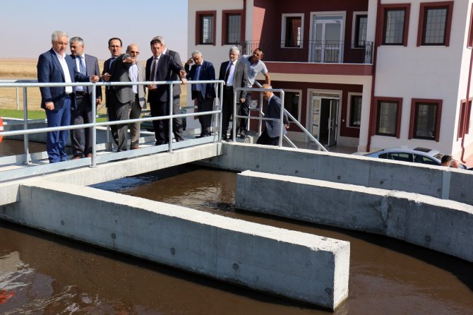 Sarayönü Atıksu Arıtma Tesisi tam kapasite hizmet vermeye başladı