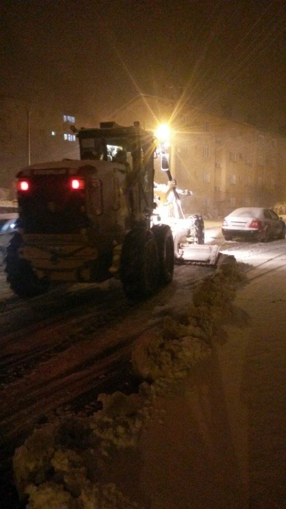 Seydişehir Belediyesinden kar mesaisi