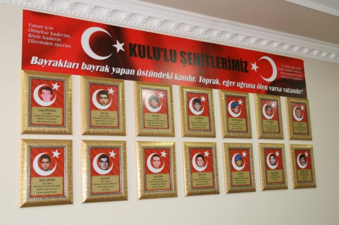 Kulu’da gazi ve şehit aileleri derneği bürosu açıldı