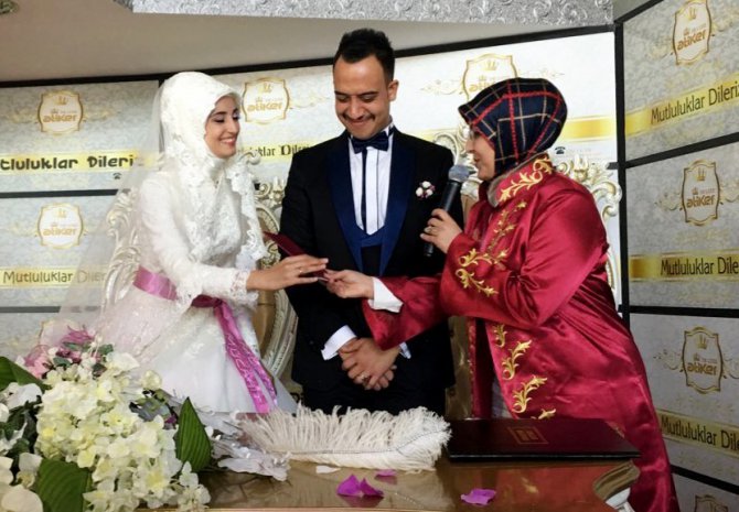 Meram’da 2017’de 2572 nikah kıyıldı