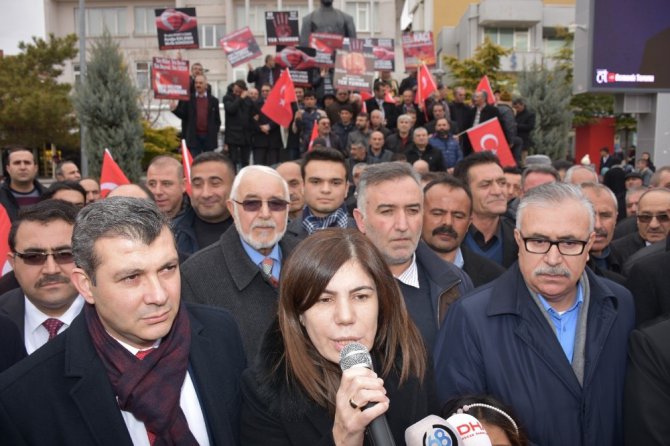 Aksaray’dan Zeytin Dalı Harekatı’na destek