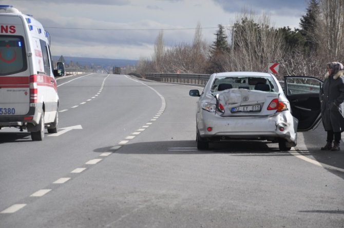 Konya’da trafik kazası: 4 yaralı