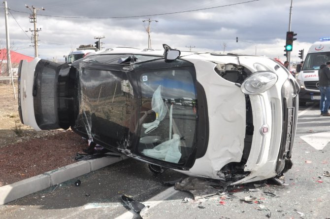 Konya’da trafik kazası: 4 yaralı