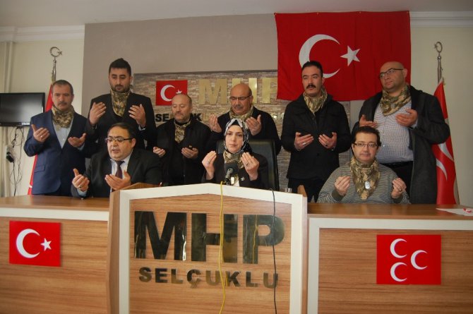 MHP Selçuklu İlçe Başkanı Güzide Çipan: ”Mutlak zafere olan inancımız imanımız gereğidir”