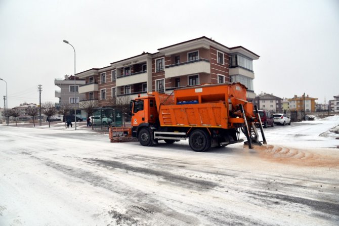 Selçuklu Belediyesi Acil Müdahale ekipleri 7-24 hazır