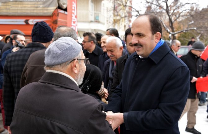 Başkan Altay: "Dualarımız kahraman Mehmetçiklerimiz için"