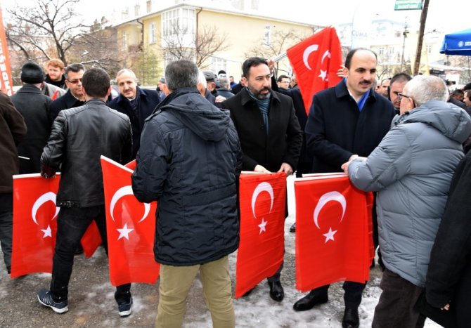 Başkan Altay: "Dualarımız kahraman Mehmetçiklerimiz için"