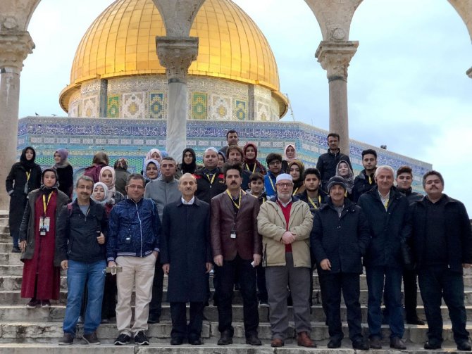 Konya’da başarılı öğrenciler Kudüs gezisi ile ödüllendirildi