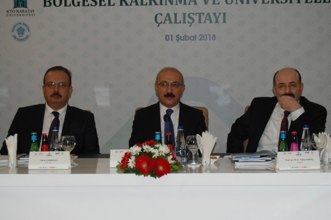 Kalkınma Bakanı Elvan, Konya’da UNİKOP çalıştayına katıldı