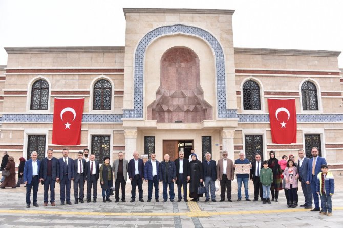 Konya’da bulunan belediye başkanları tarihi ve kültürel mekanları inceledi