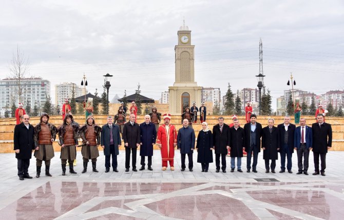 Konya’da bulunan belediye başkanları tarihi ve kültürel mekanları inceledi