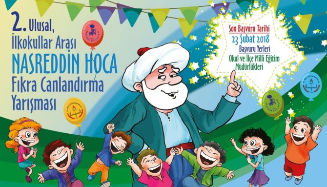 2. Ulusal Nasreddin Hoca Fıkra Canlandırma Yarışması başvuruları başladı