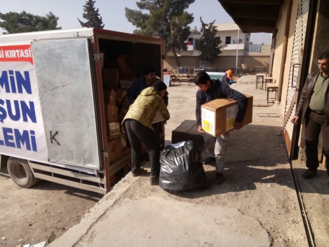 “Yetimin Kurşun Kalemi” Tel Abyad’da