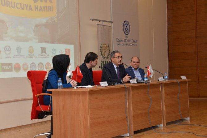 Konya’da “Uyuşturucu ile Mücadele” konferansı