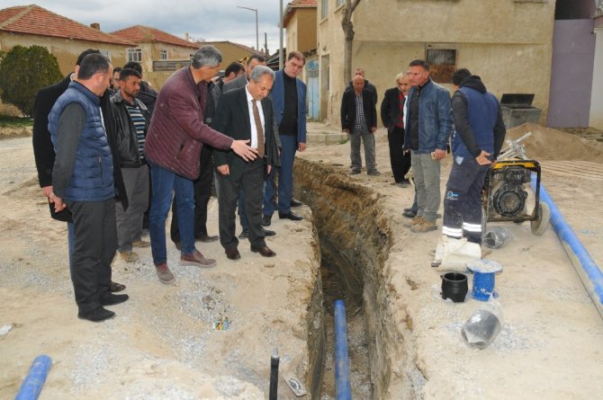 Başkan Akkaya, Ortaköy Mahallesinde incelemelerde bulundu