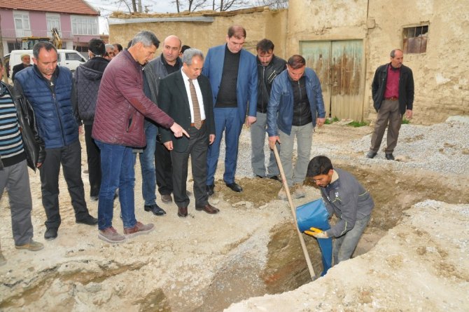 Başkan Akkaya, Ortaköy Mahallesinde incelemelerde bulundu