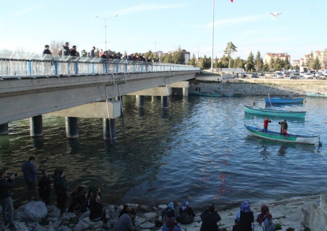 Beyşehir Gölü’nde bahar yoğunluğu