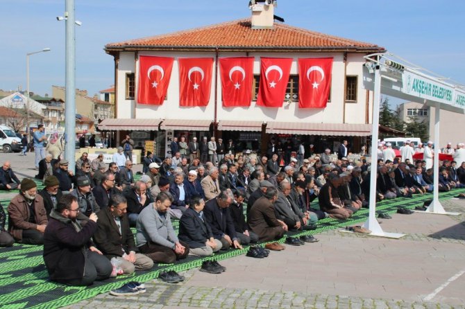 Akşehir’de Zeytin Dalı Harekatına destek programı