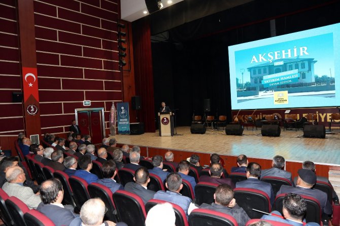 Büyükşehir’den Akşehir’e yatırım