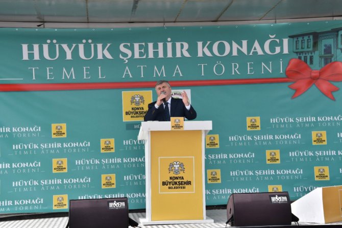 Hüyük Şehir Konağı’nın temeli atıldı