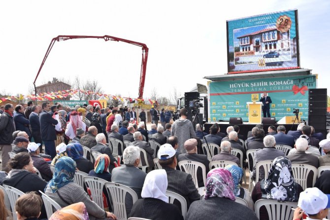 Hüyük Şehir Konağı’nın temeli atıldı