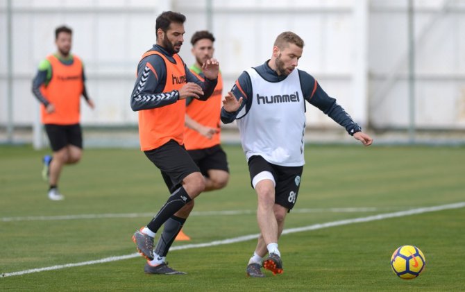 Atiker Konyaspor taktik çalıştı