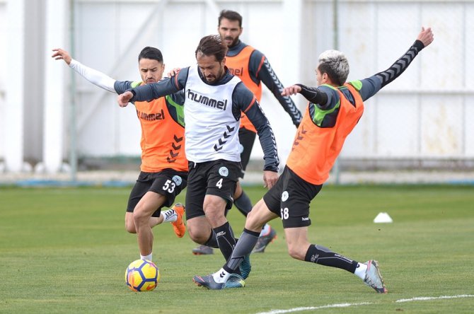 Atiker Konyaspor taktik çalıştı