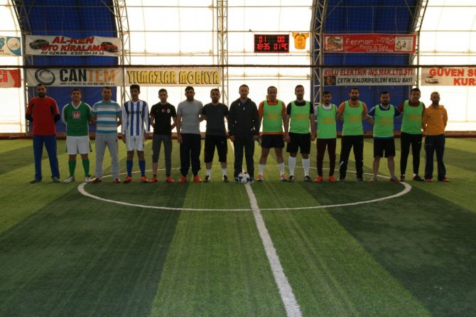 Kulu’da "kardeşlik, dostluk futbol turnuvası başladı