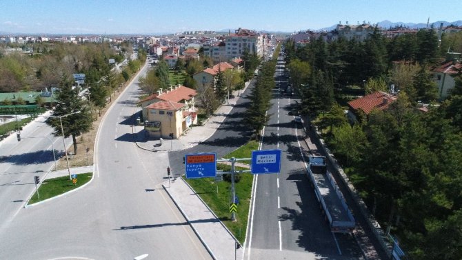 Beyşehir, yeni prestij caddelerine kavuşuyor