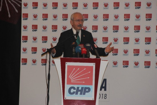 CHP Genel Başkanı Kemal Kılıçdaroğlu: