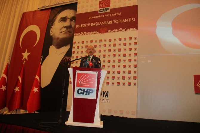 CHP Genel Başkanı Kemal Kılıçdaroğlu: