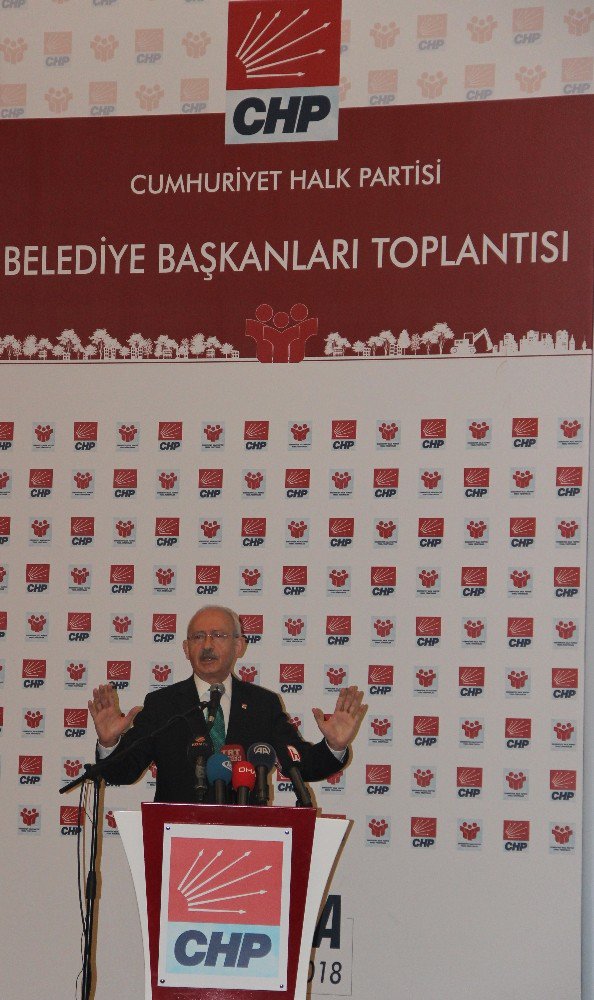 CHP Genel Başkanı Kemal Kılıçdaroğlu: