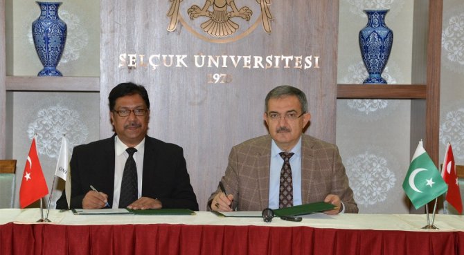 Pakistanlı öğrencilerden, Selçuk Üniversitesi’ne ziyaret