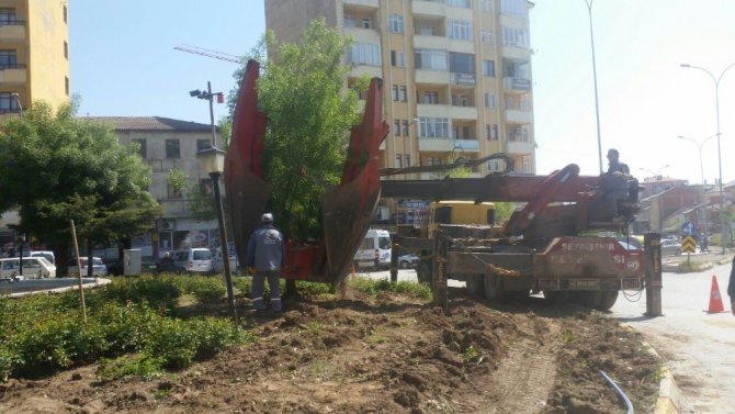 Seydişehir’de trafiği rahatlatacak çalışma