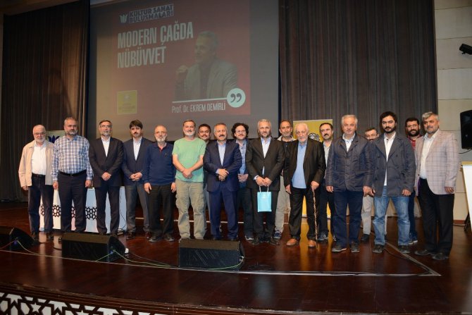 Konya’da Kültür Sanat Buluşmalarında ‘Modern Çağda Nübüvvet’ anlatıldı