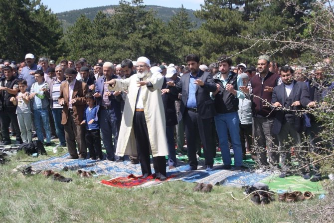 Derbent’te yağmur duası yapıldı