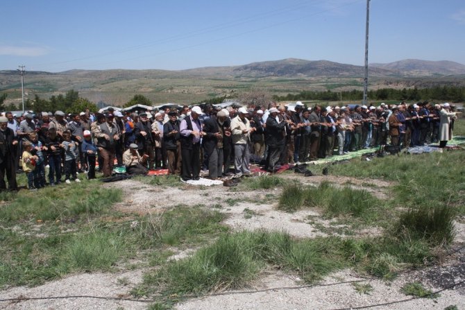 Derbent’te yağmur duası yapıldı