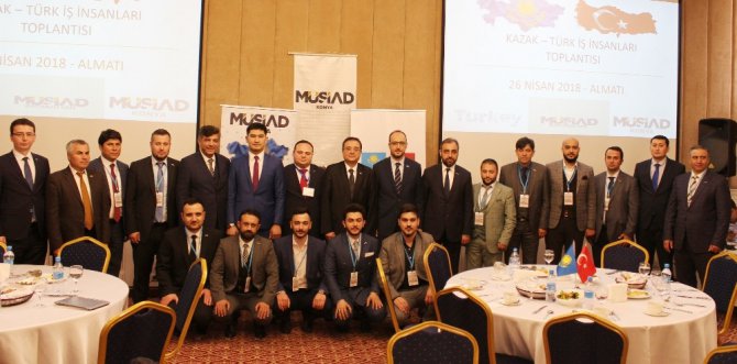 MÜSİAD Konya’dan Kazakistan’a çıkarma