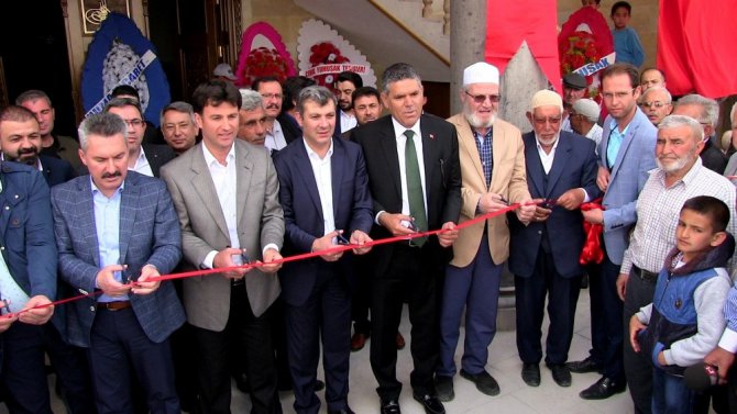 Sultanhanında Alaaddin Keykubat Camii ibadete açıldı