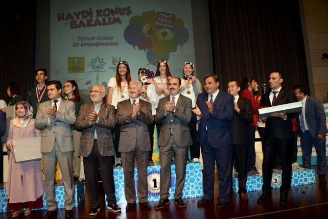 “Haydi Konuş Bakalım” il finalinde ödüller sahiplerini buldu