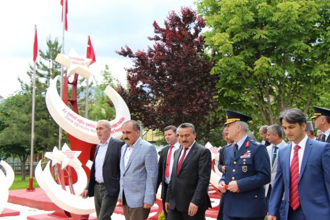 Seydişehir’de ’Şehitlik Parkı ve Lokali’ törenle açıldı