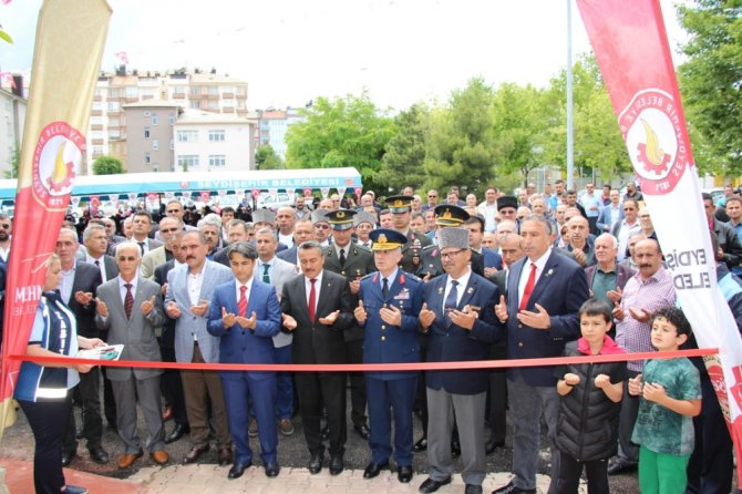 Seydişehir’de ’Şehitlik Parkı ve Lokali’ törenle açıldı